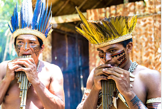 The waorani exploring Guardians of the Amazon