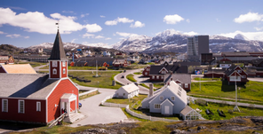Nuuk has gorgeous surroundings